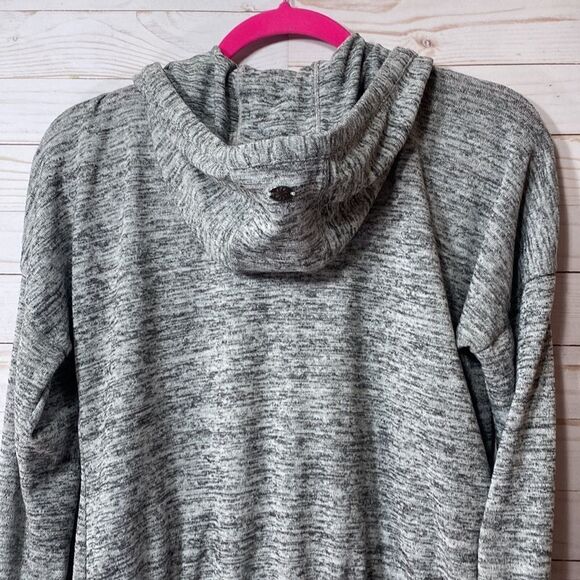 Athleta Womens  Heather Grey Batwing & Robin Thumbhole Full Zip Basic Jacket - Picture 12 of 16